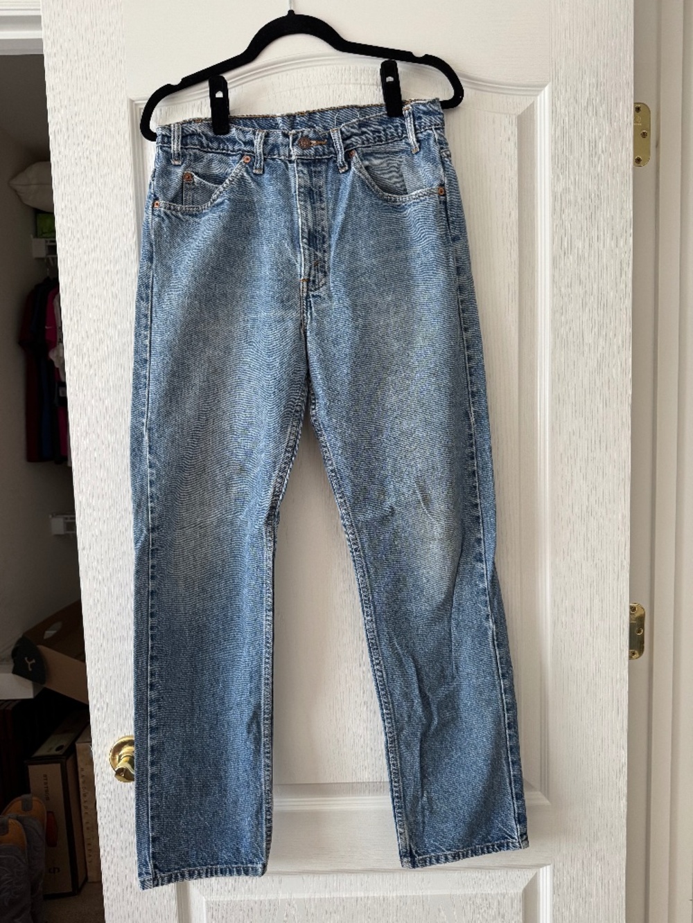 Vintage Levi’s 505 Orange Tab Made in USA Jeans 33x32 Straight Leg